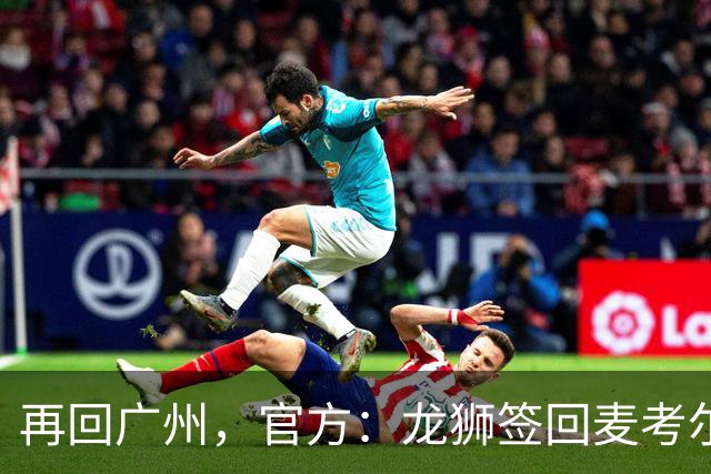 再回广州，官方：龙狮签回麦考尔；上赛季效力于广东